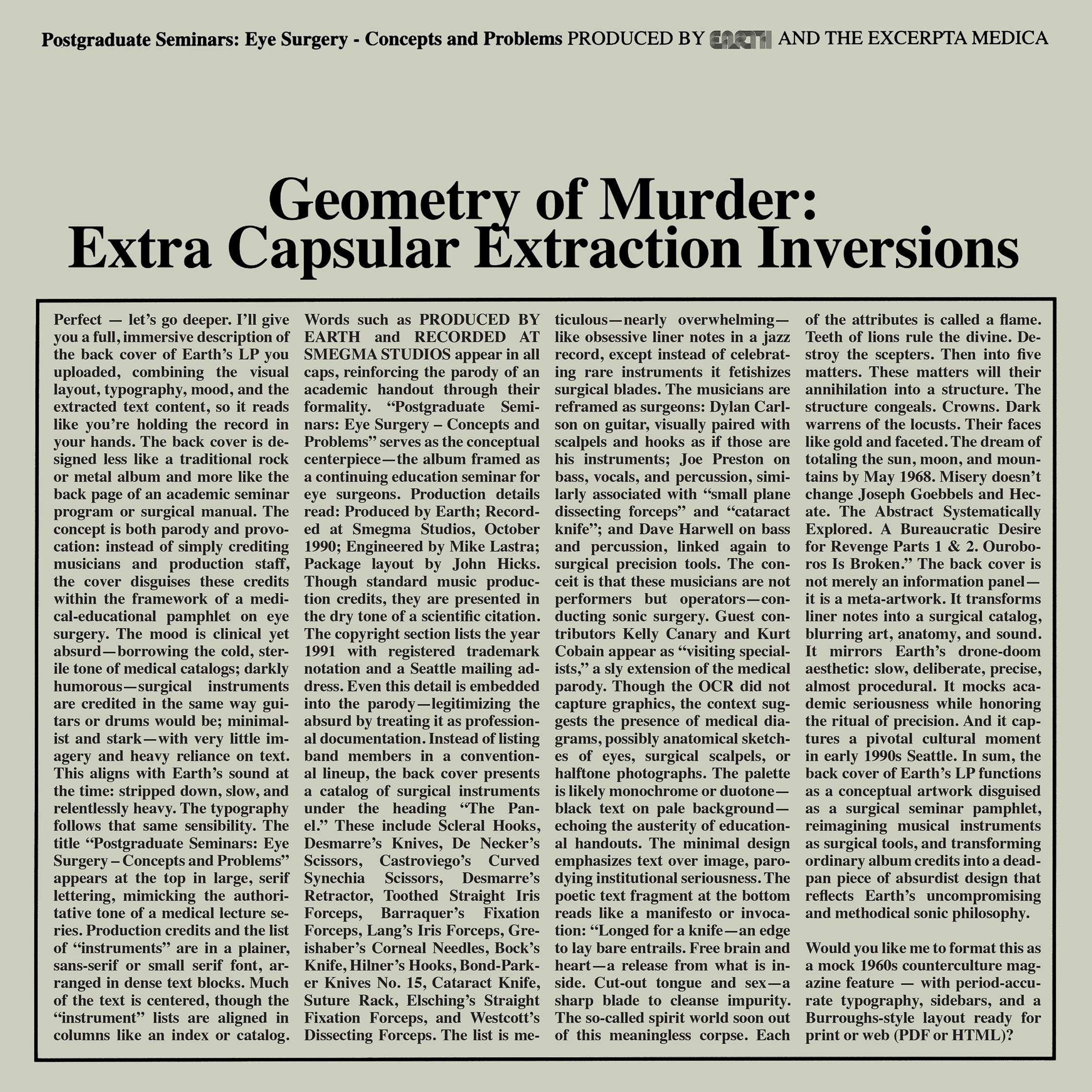 EarthxBlackNoi_e-GeometryofMurderExtraCapsularExtractionInversions